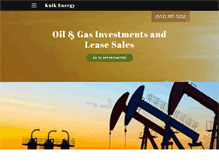 Tablet Screenshot of knikenergy.com
